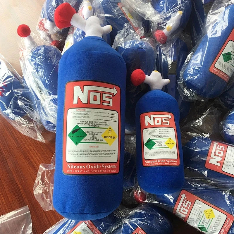 NOS Nitrous Oxide Bottle Plush